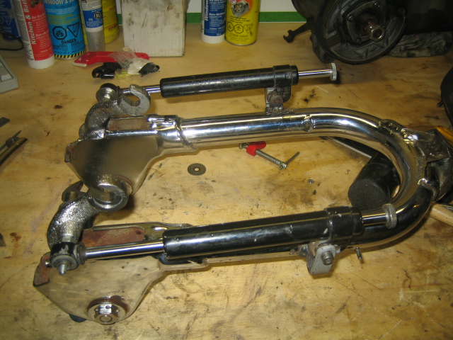 forks and dampers.  Test Fit